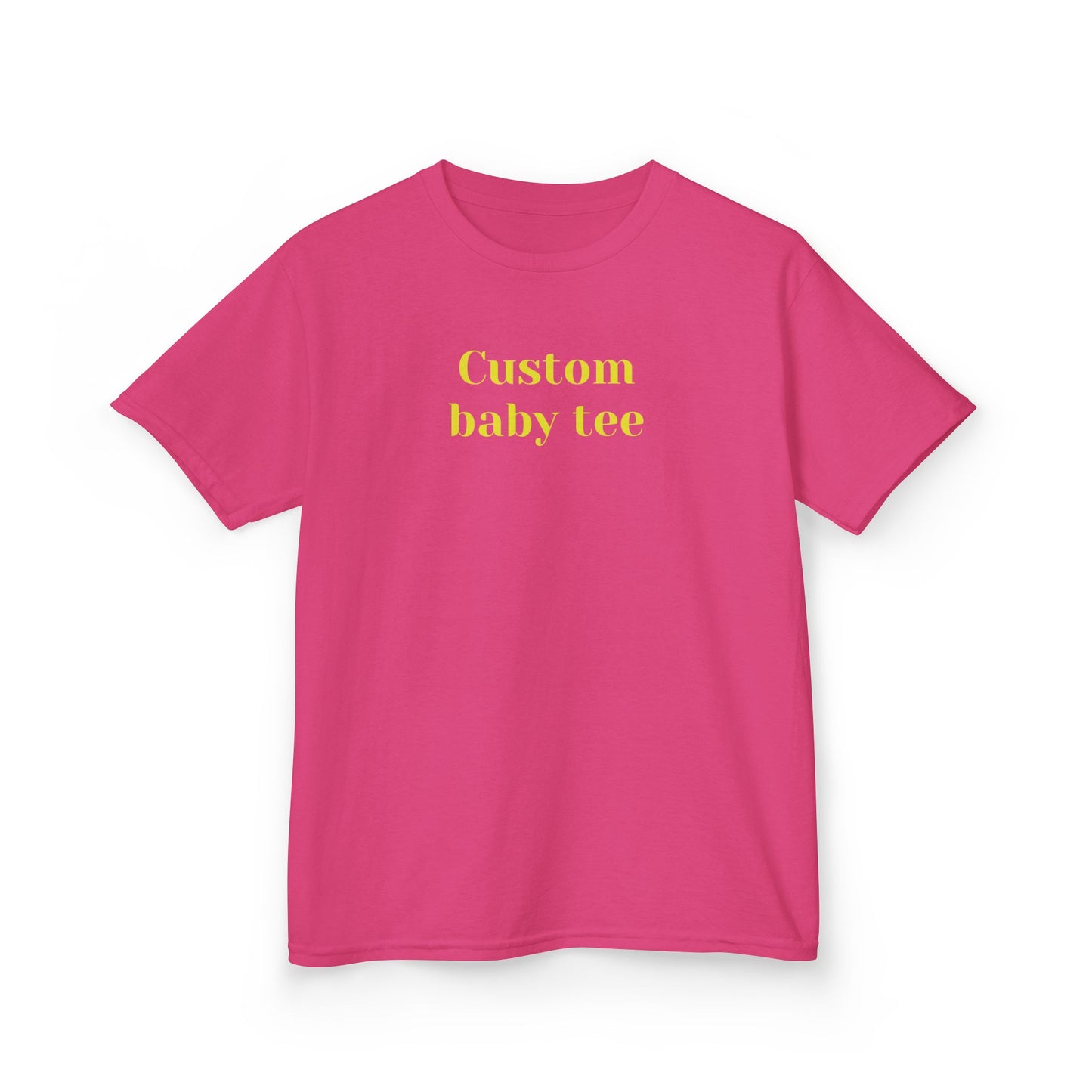 Personalised baby tee