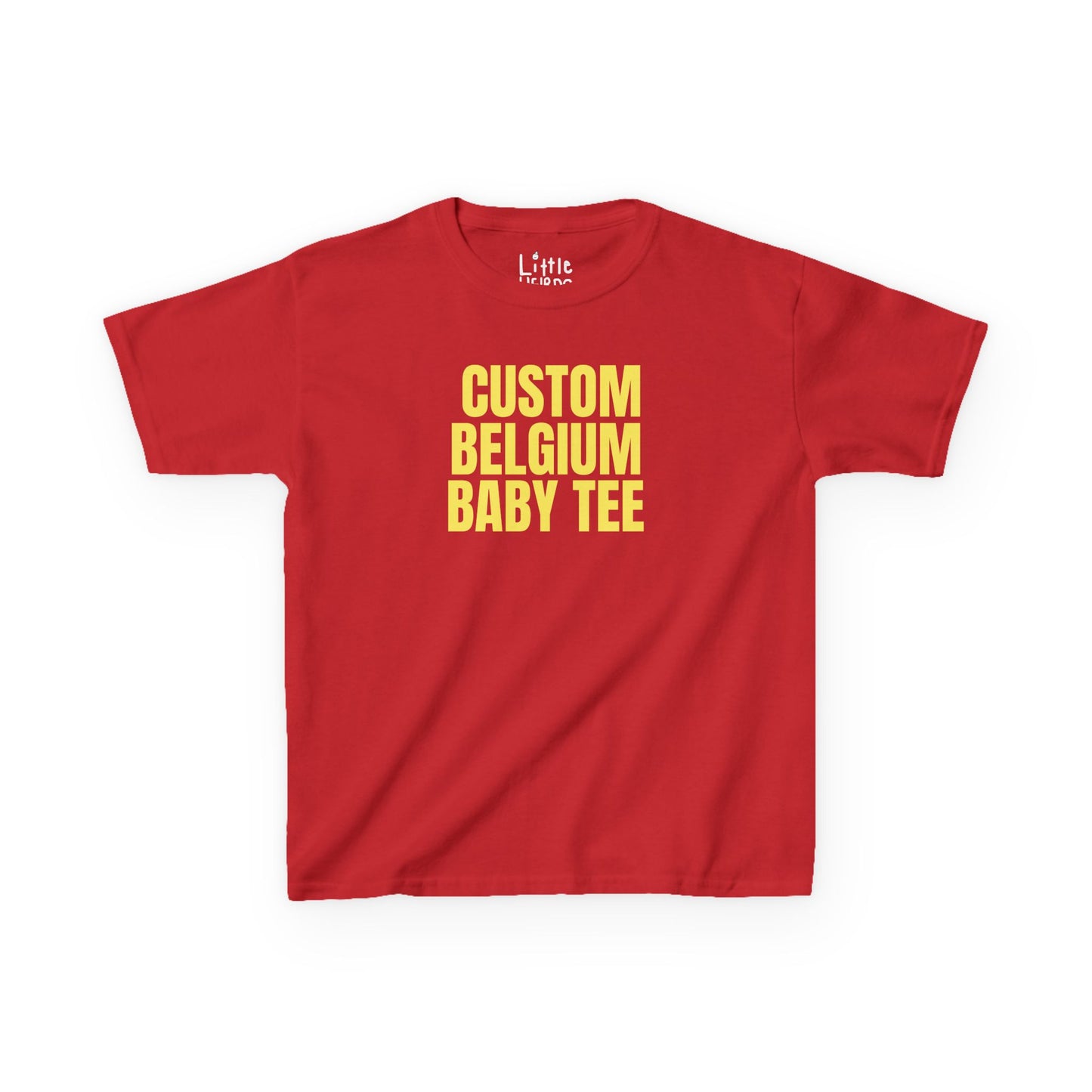 Custom Belgium Baby Tee