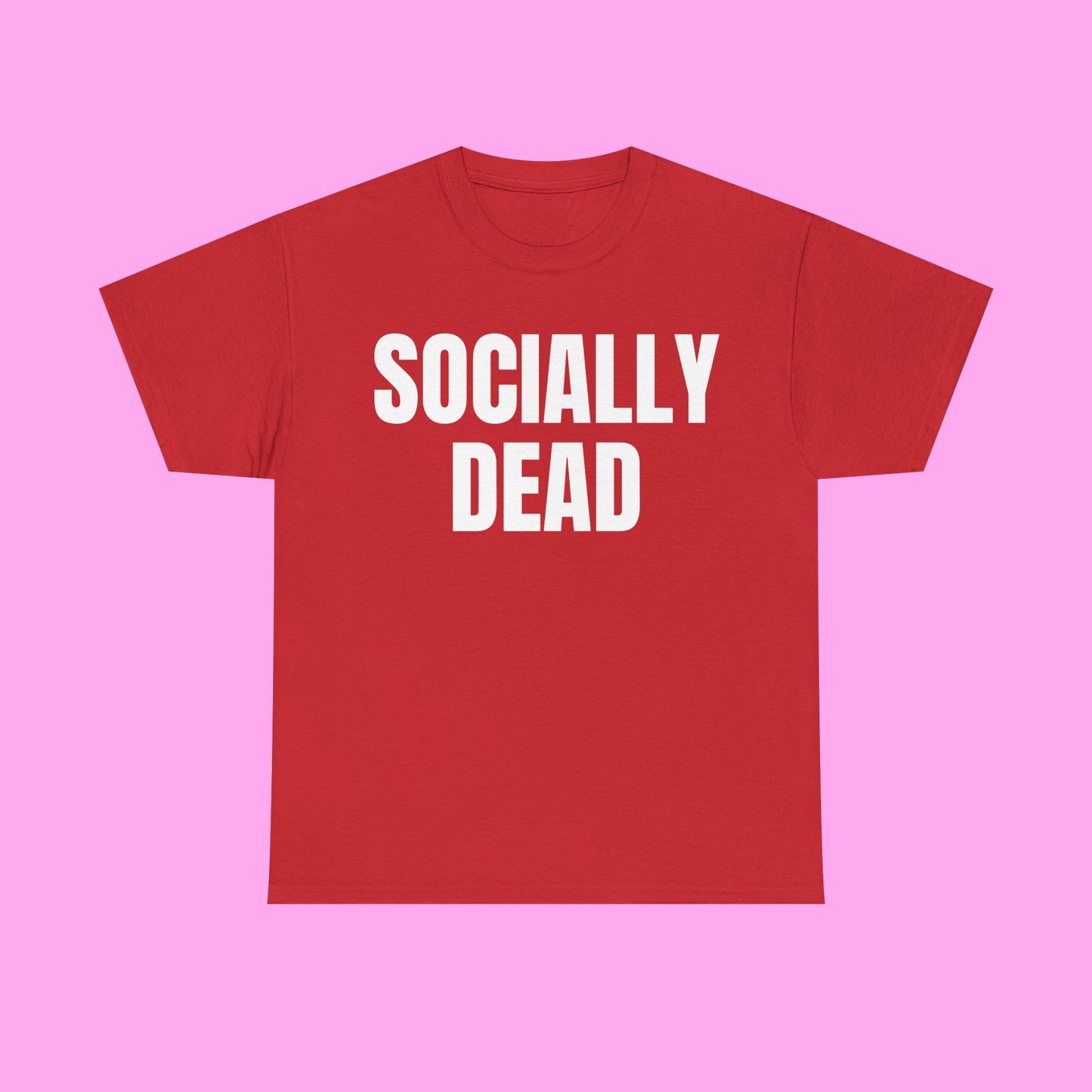 Socially dead tee