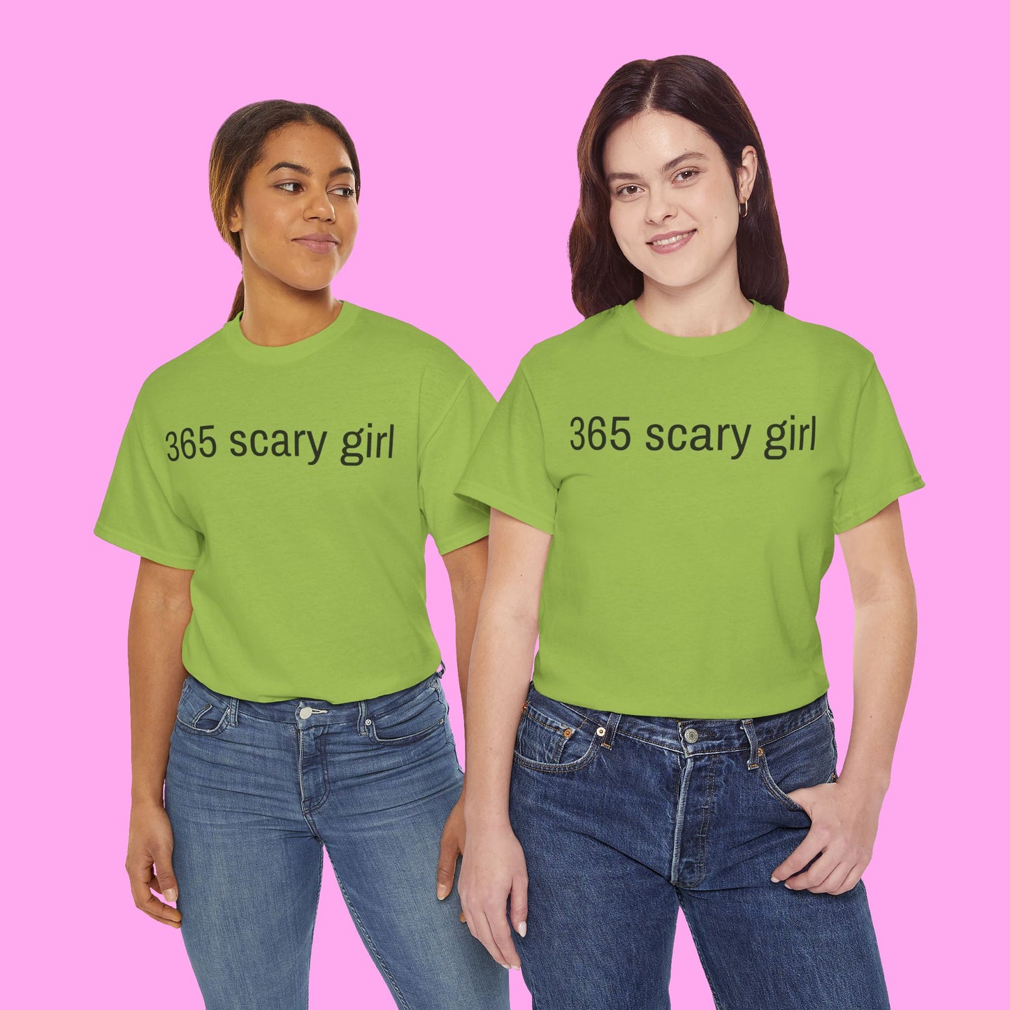 365 scary girl tee
