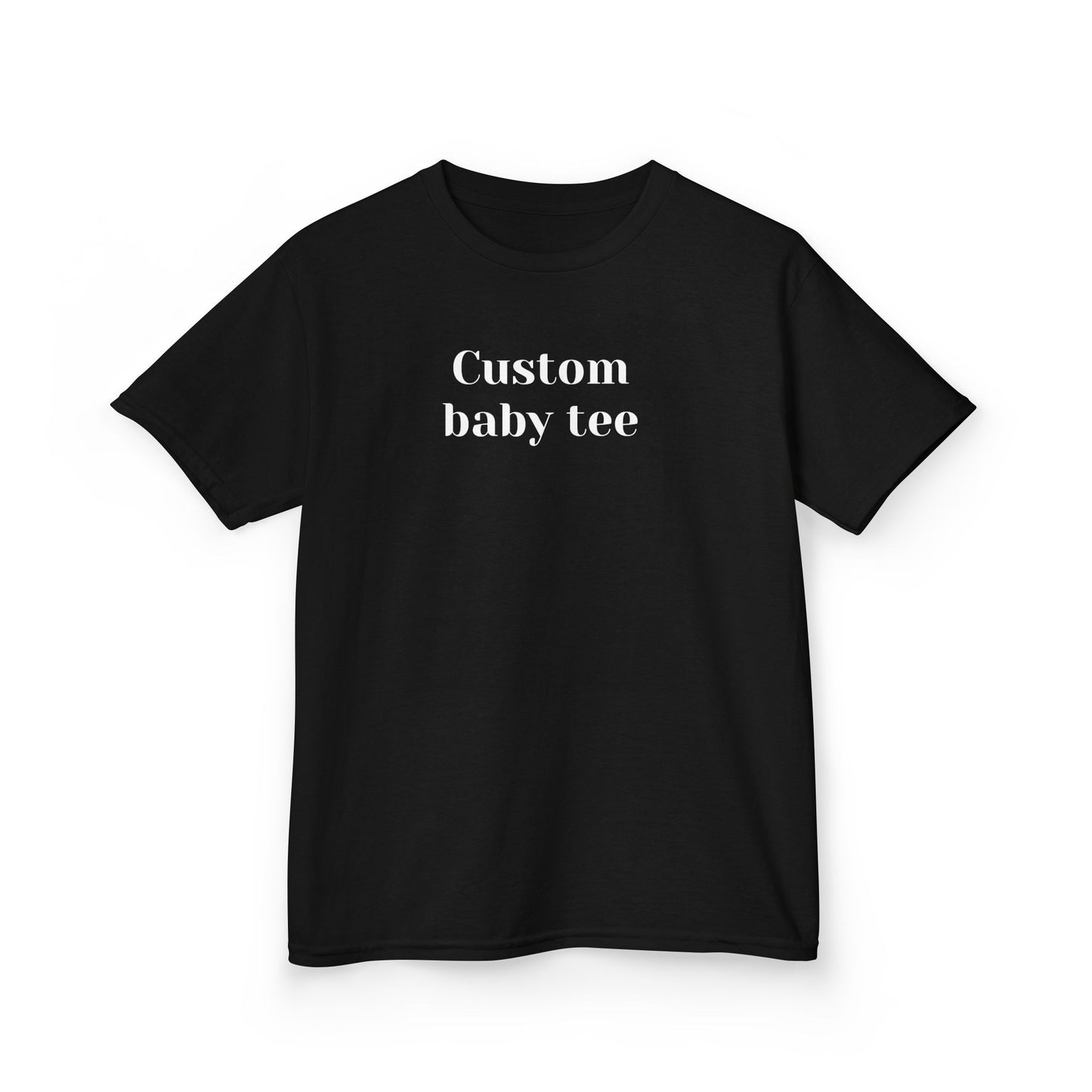 Personalised baby tee