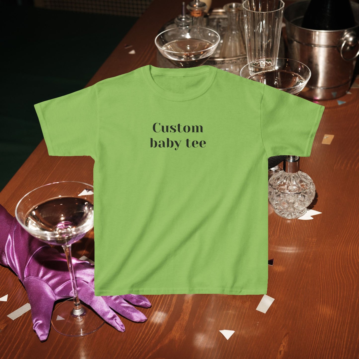 Personalised baby tee