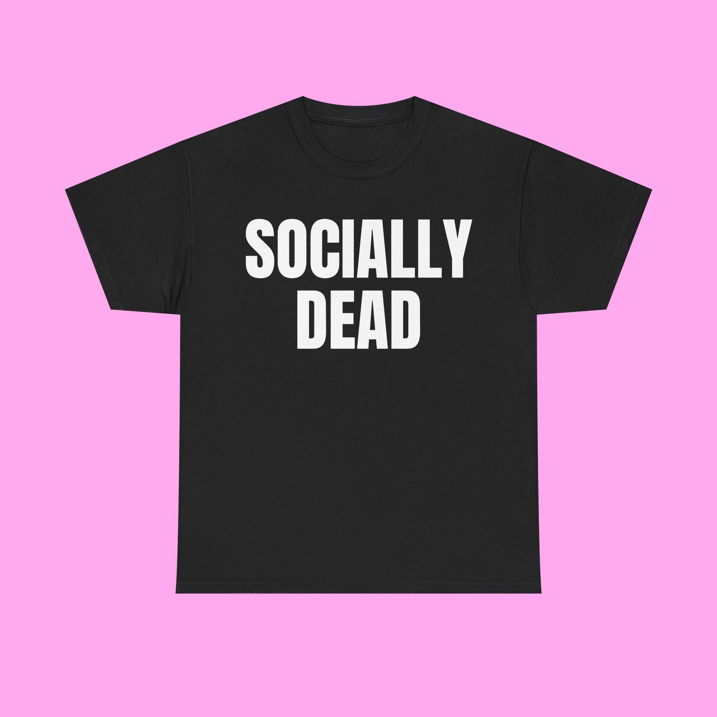 Socially dead tee