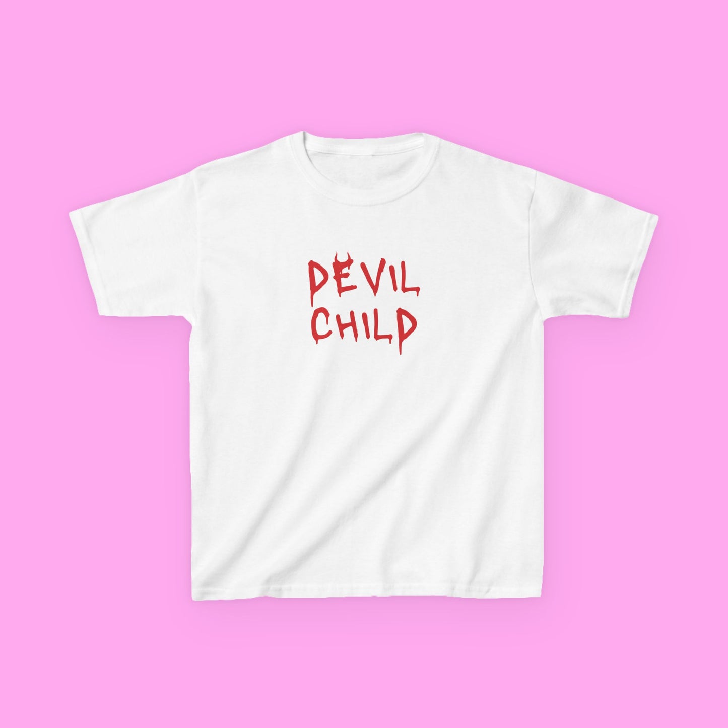 Devil child baby tee