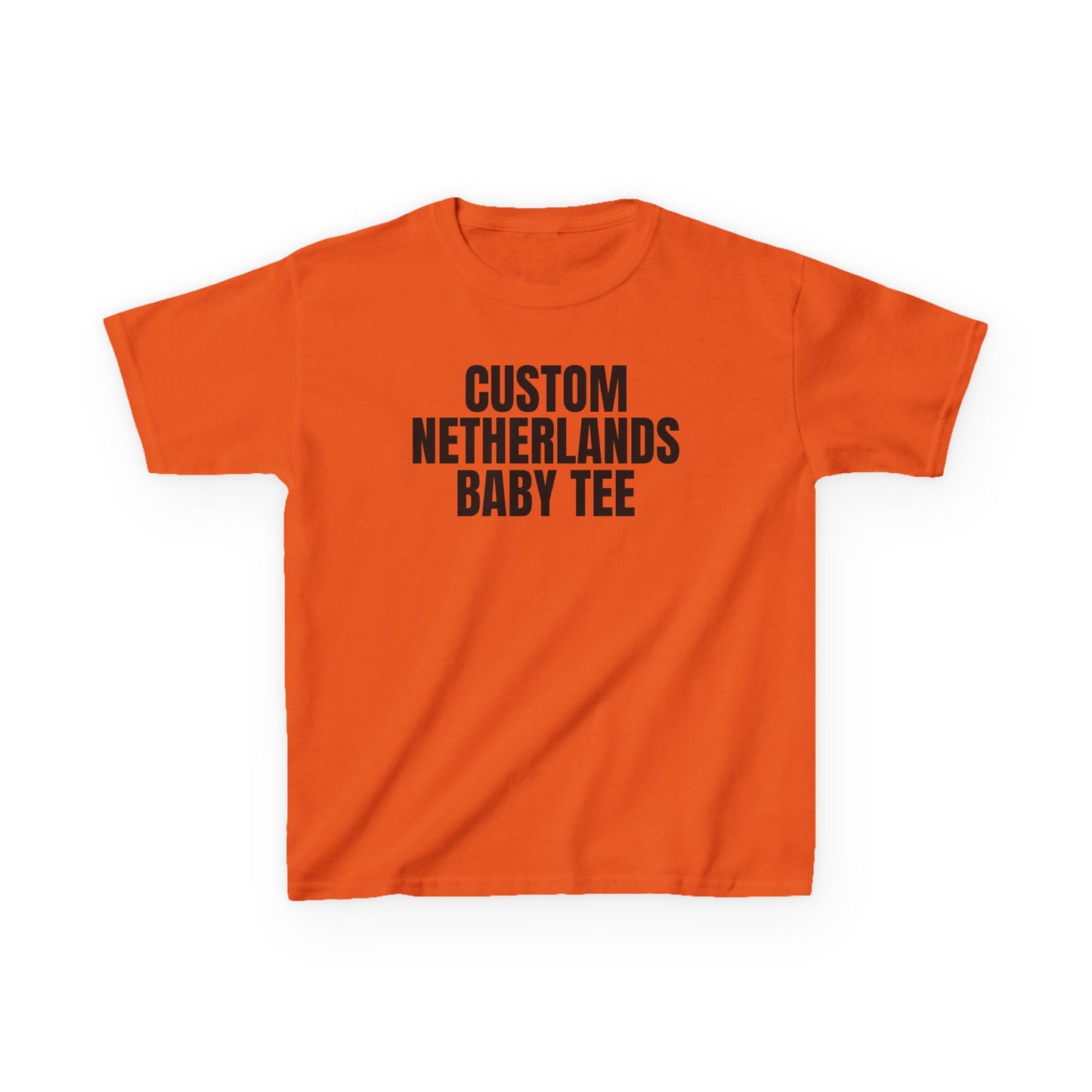 Custom Netherlands Baby Tee