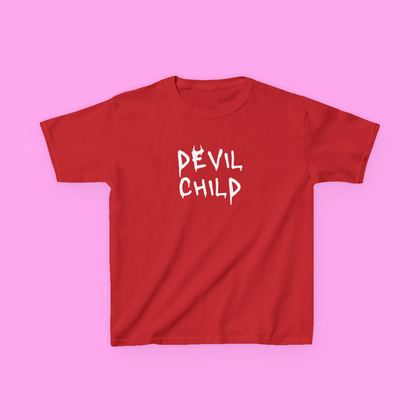 Devil child baby tee
