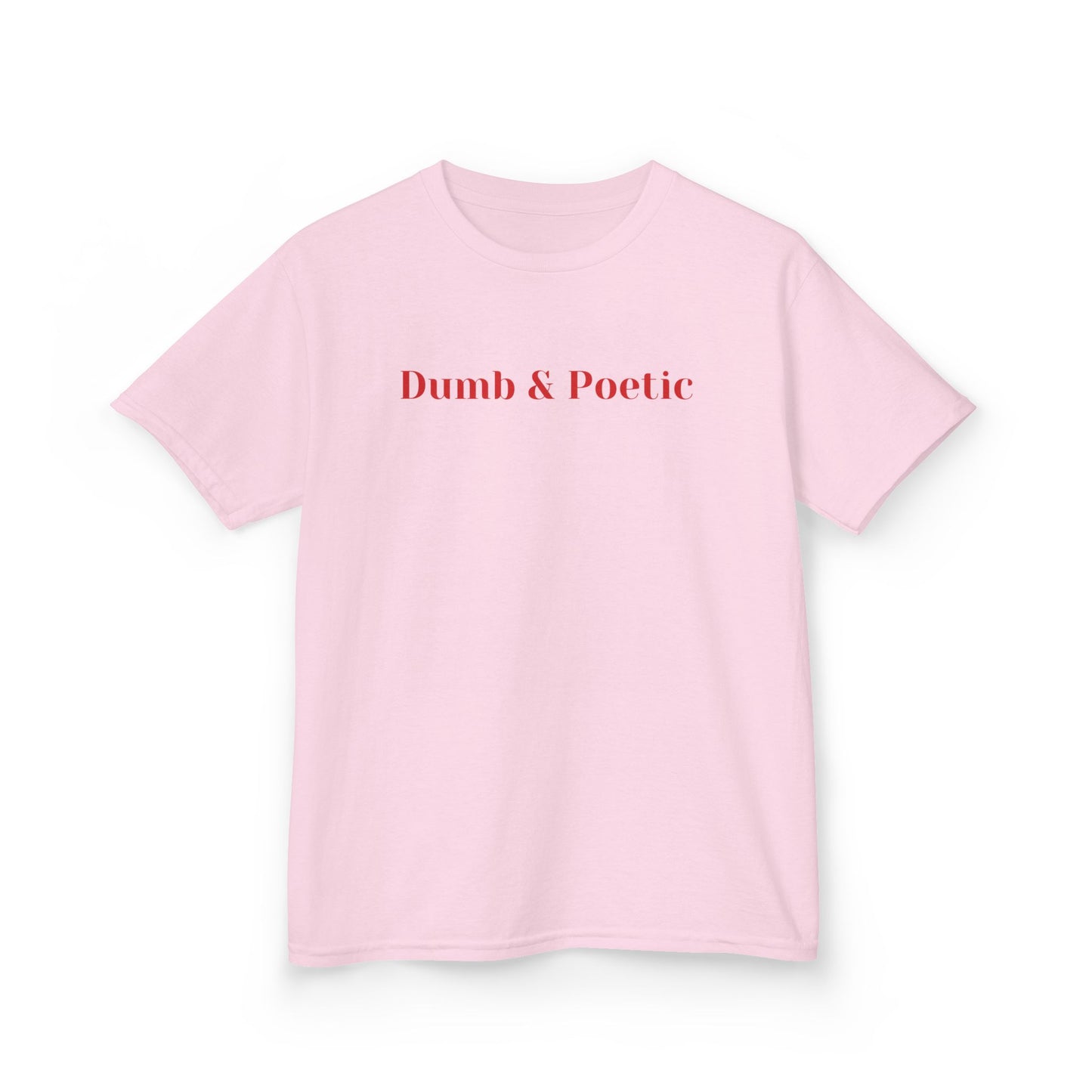 Dumb and poetic baby tee
