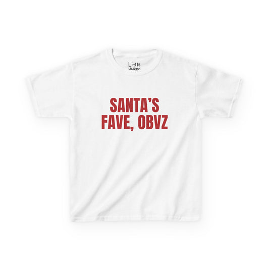 SANTA'S FAVE BABY TEE
