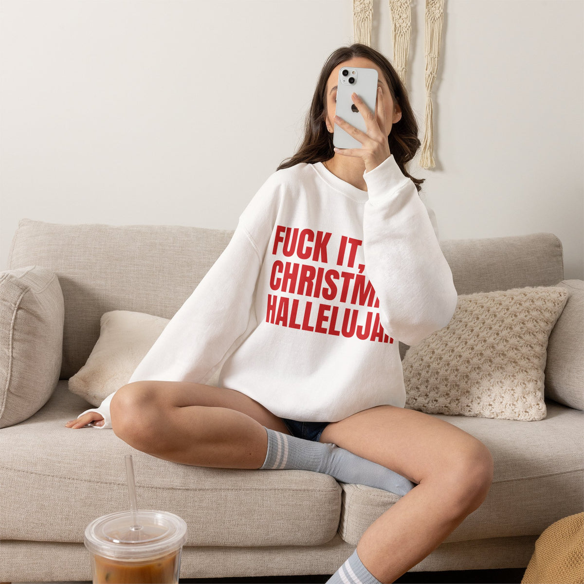 FUCK IT HALLELUJAH Sweatshirt