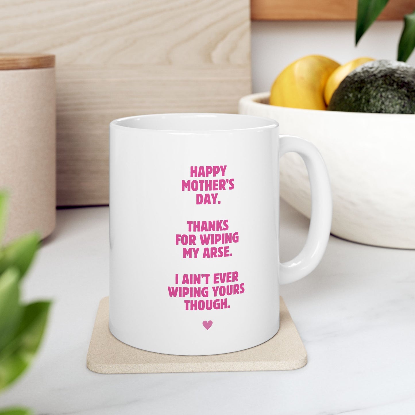 Wiping my arse mug