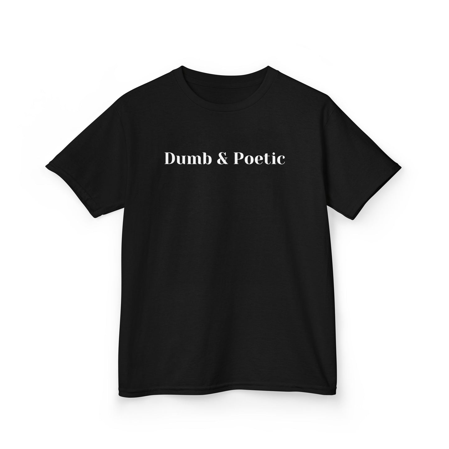 Dumb and poetic baby tee