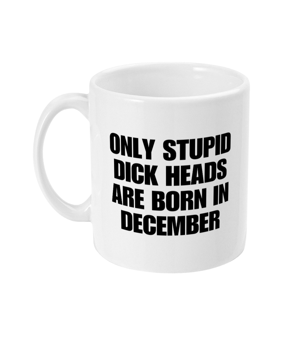Born in December mug