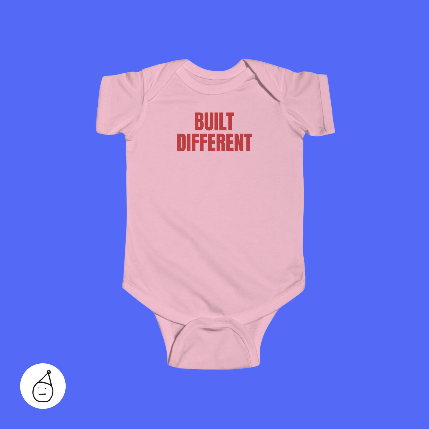 Built different baby grow