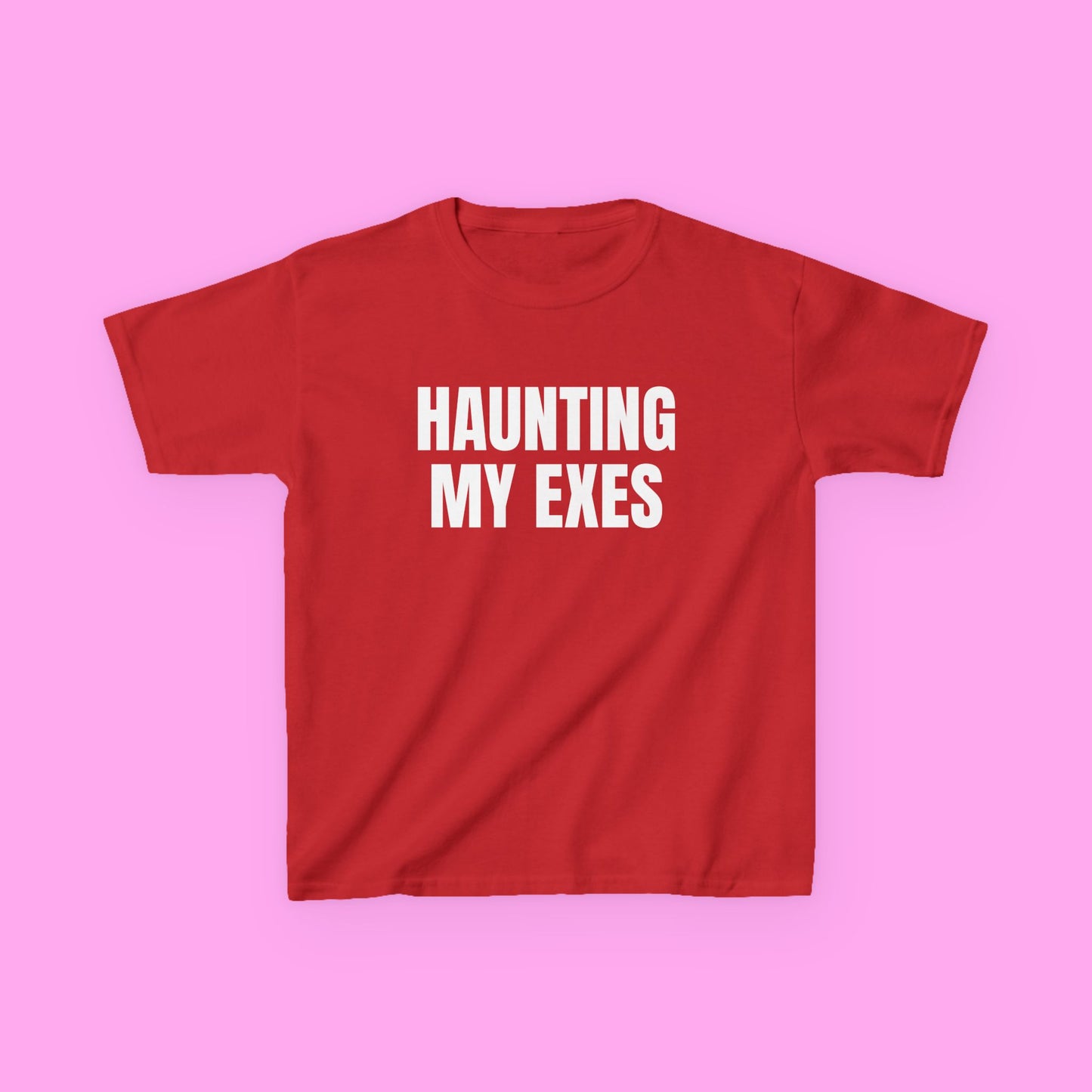 Haunting my exes baby tee