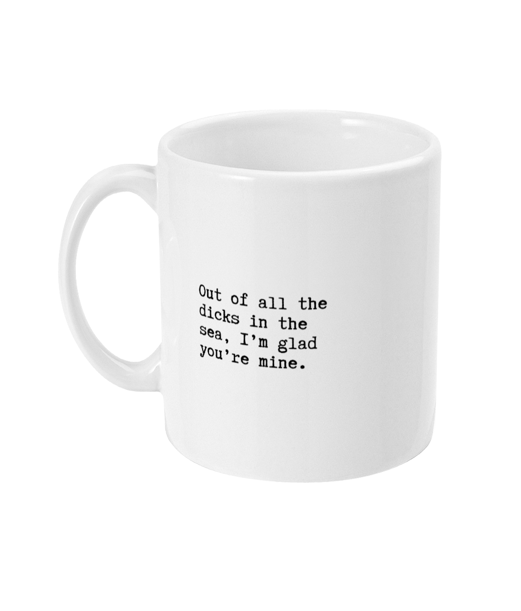 All the dicks in the sea mug