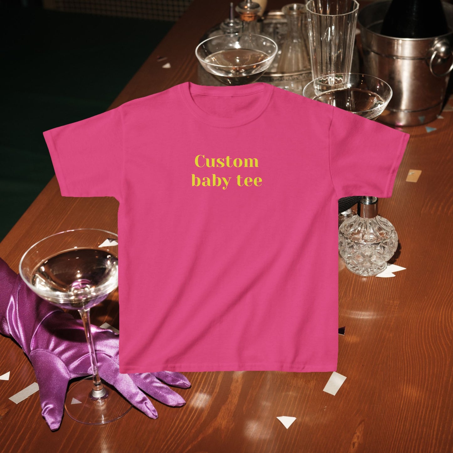 Personalised baby tee