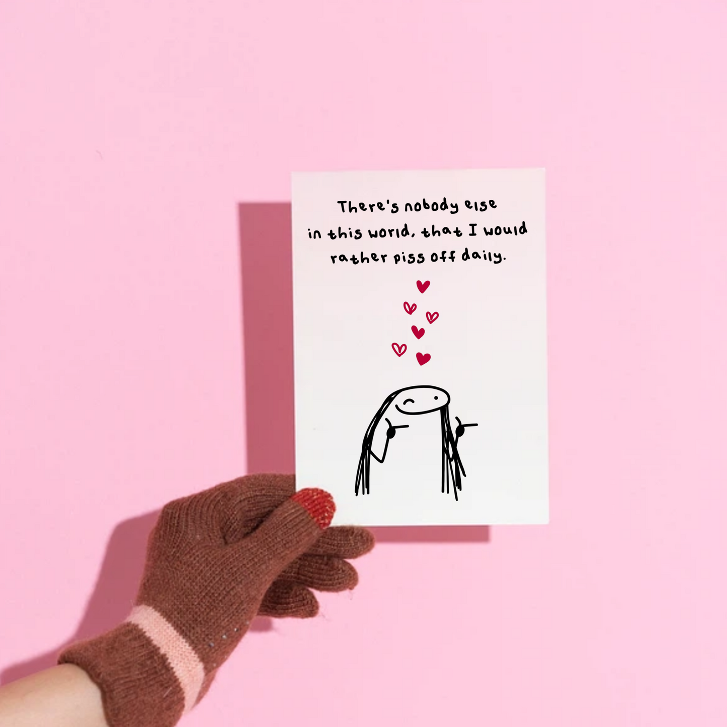 Piss off daily card