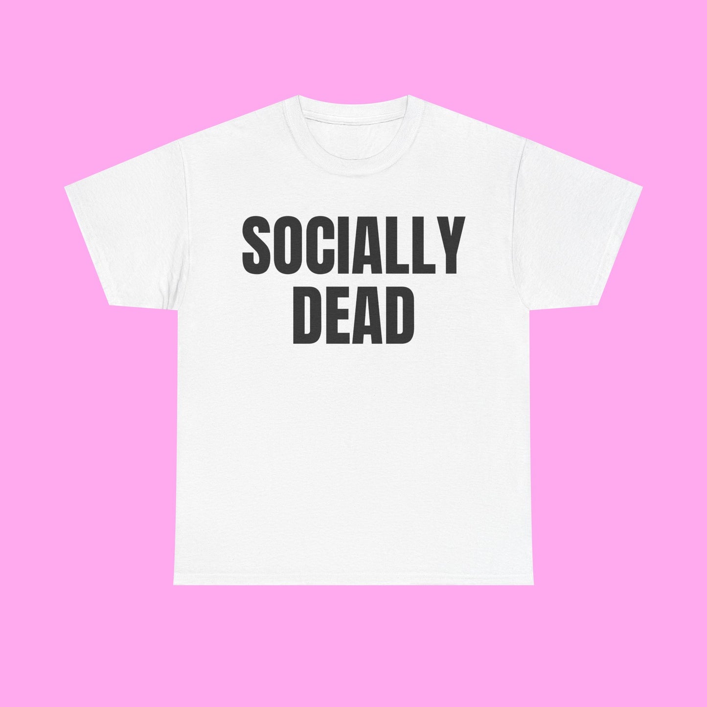 Socially dead tee
