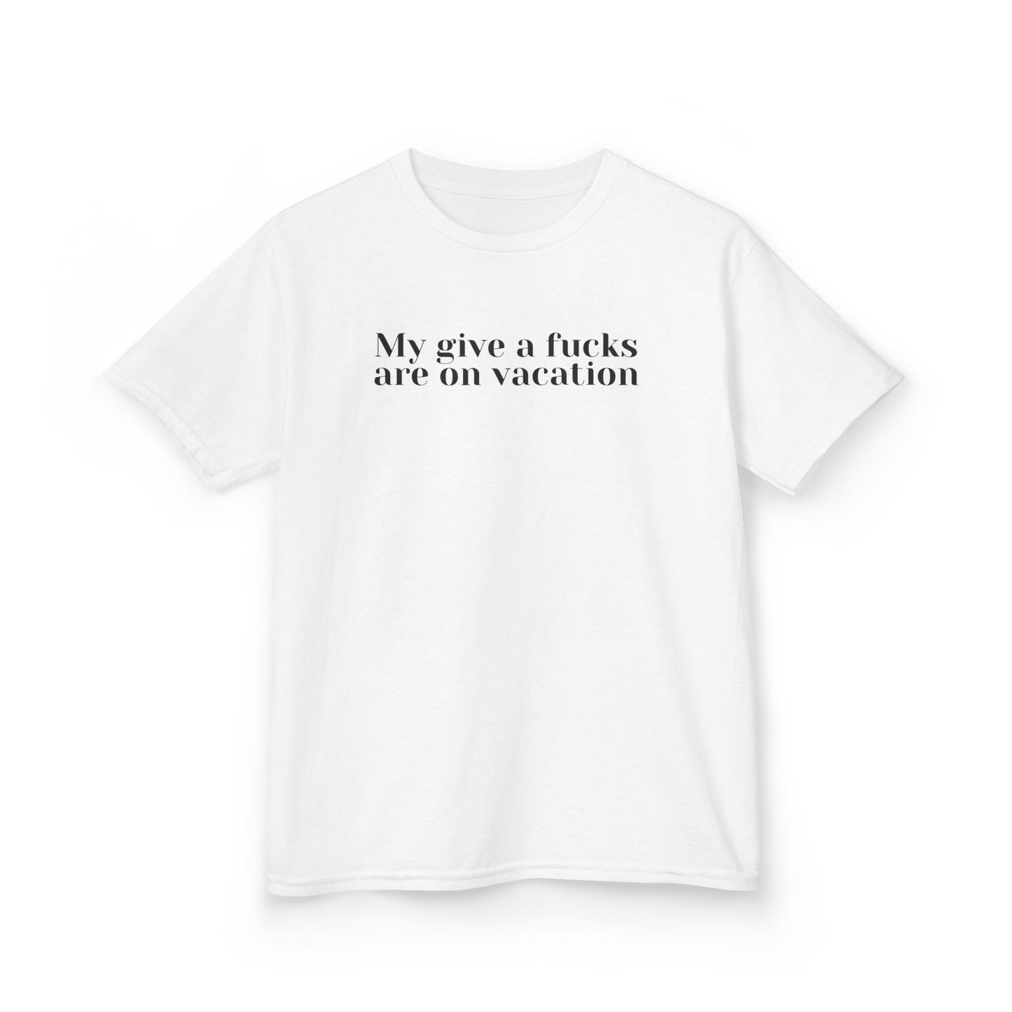 My give a fucks are on vacation baby tee