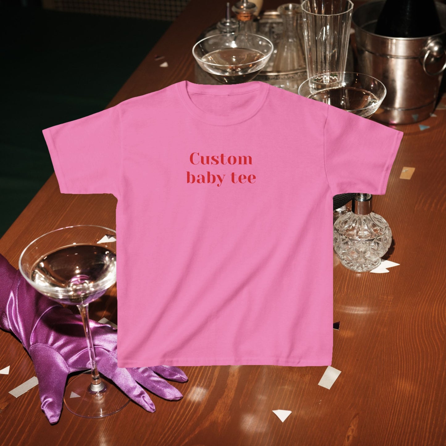 Personalised baby tee