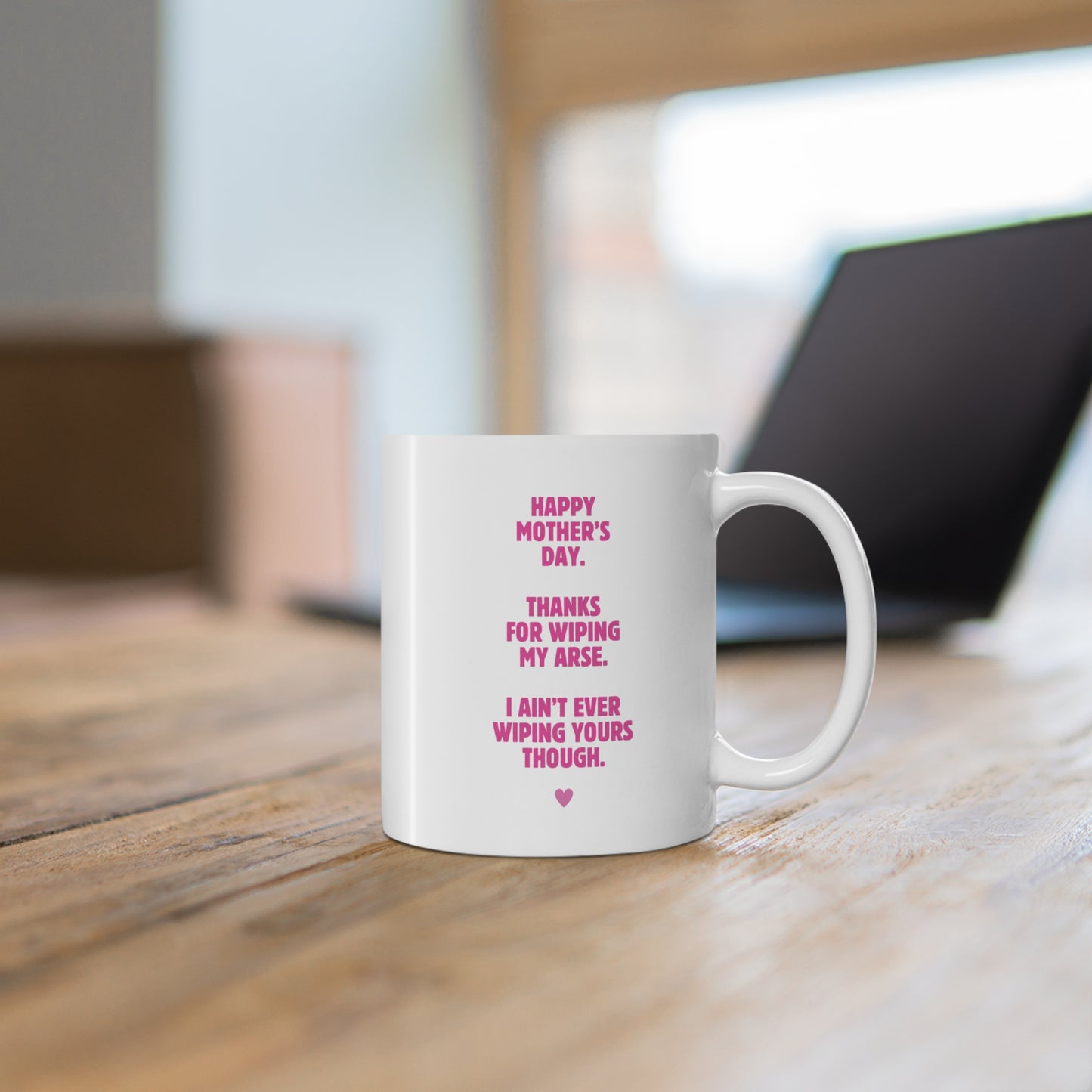 Wiping my arse mug