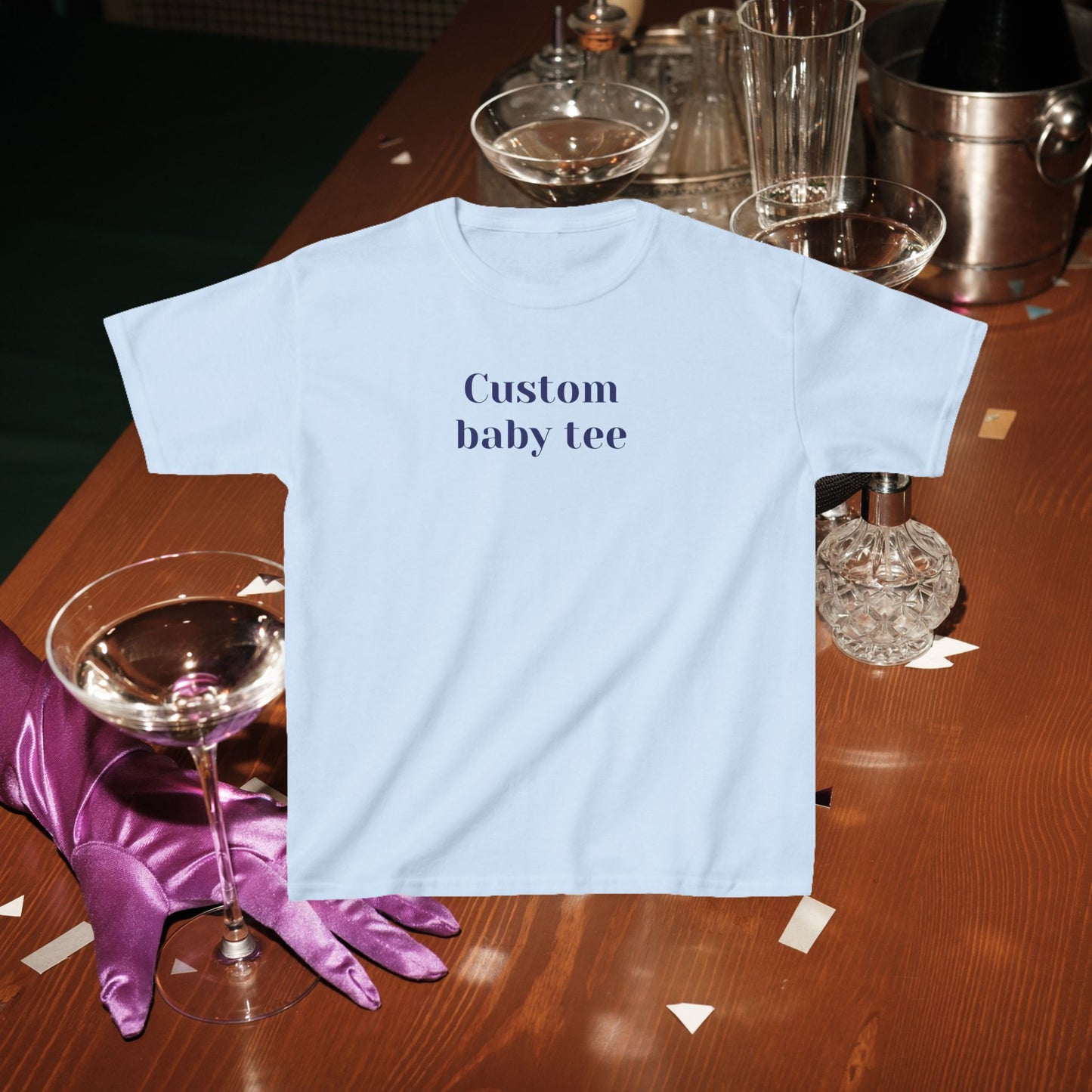 Personalised baby tee