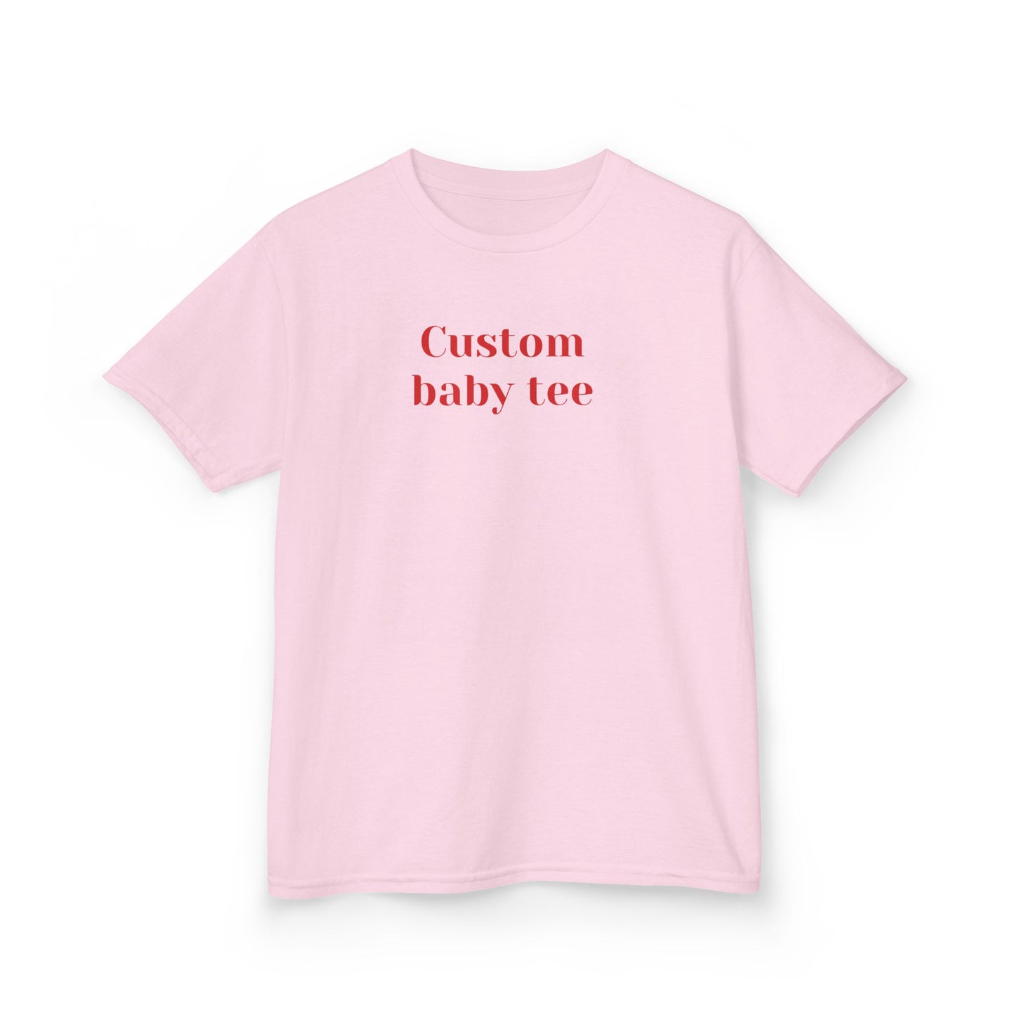 Personalised baby tee