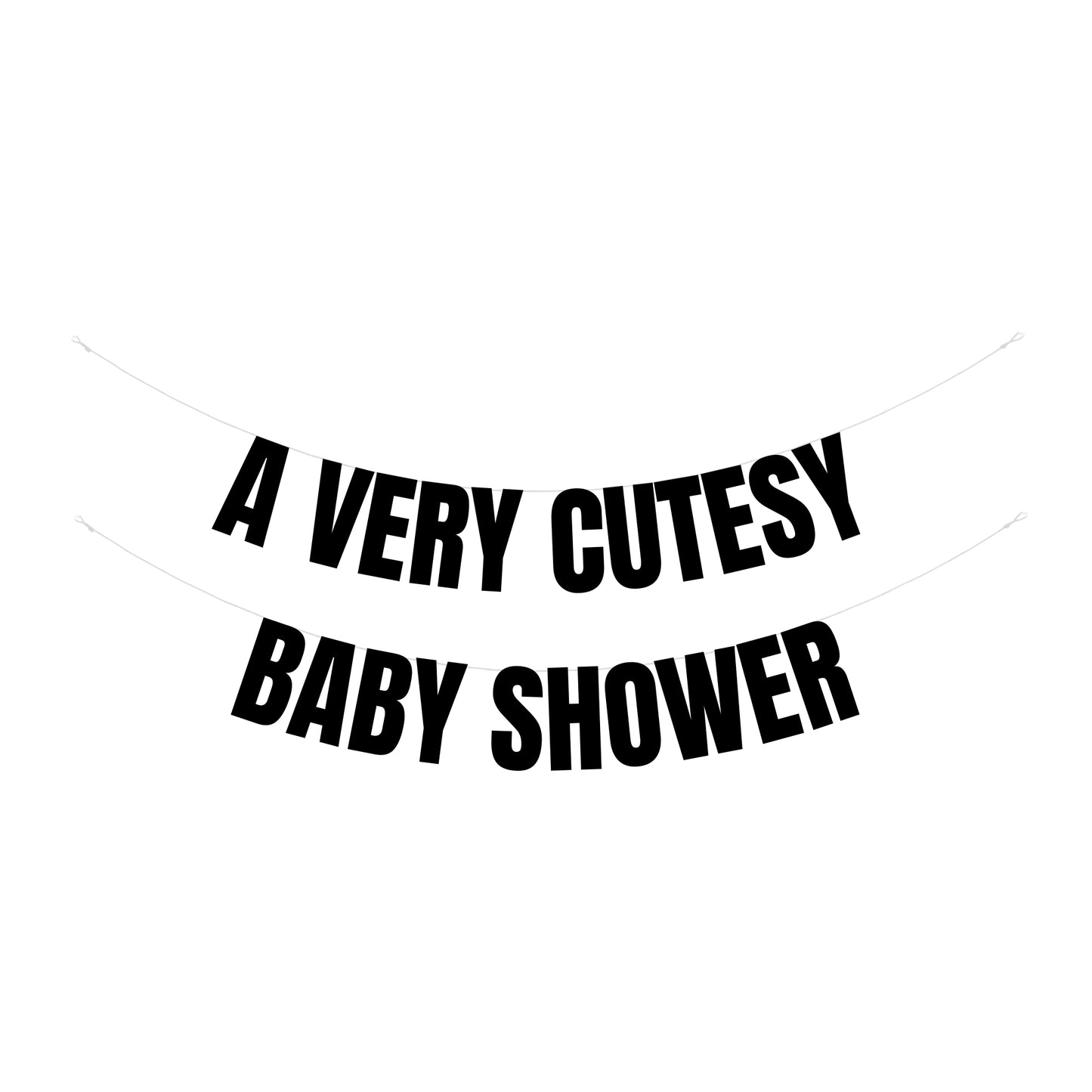 Cutesy baby shower