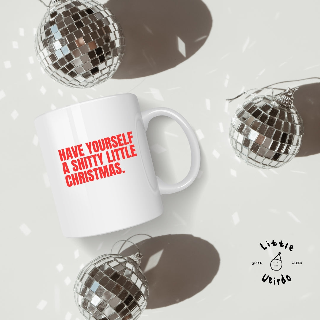 Shitty Christmas mug