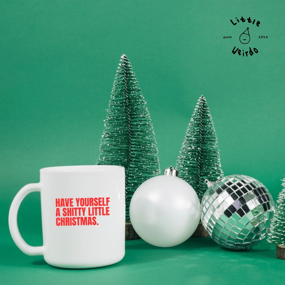 Shitty Christmas mug