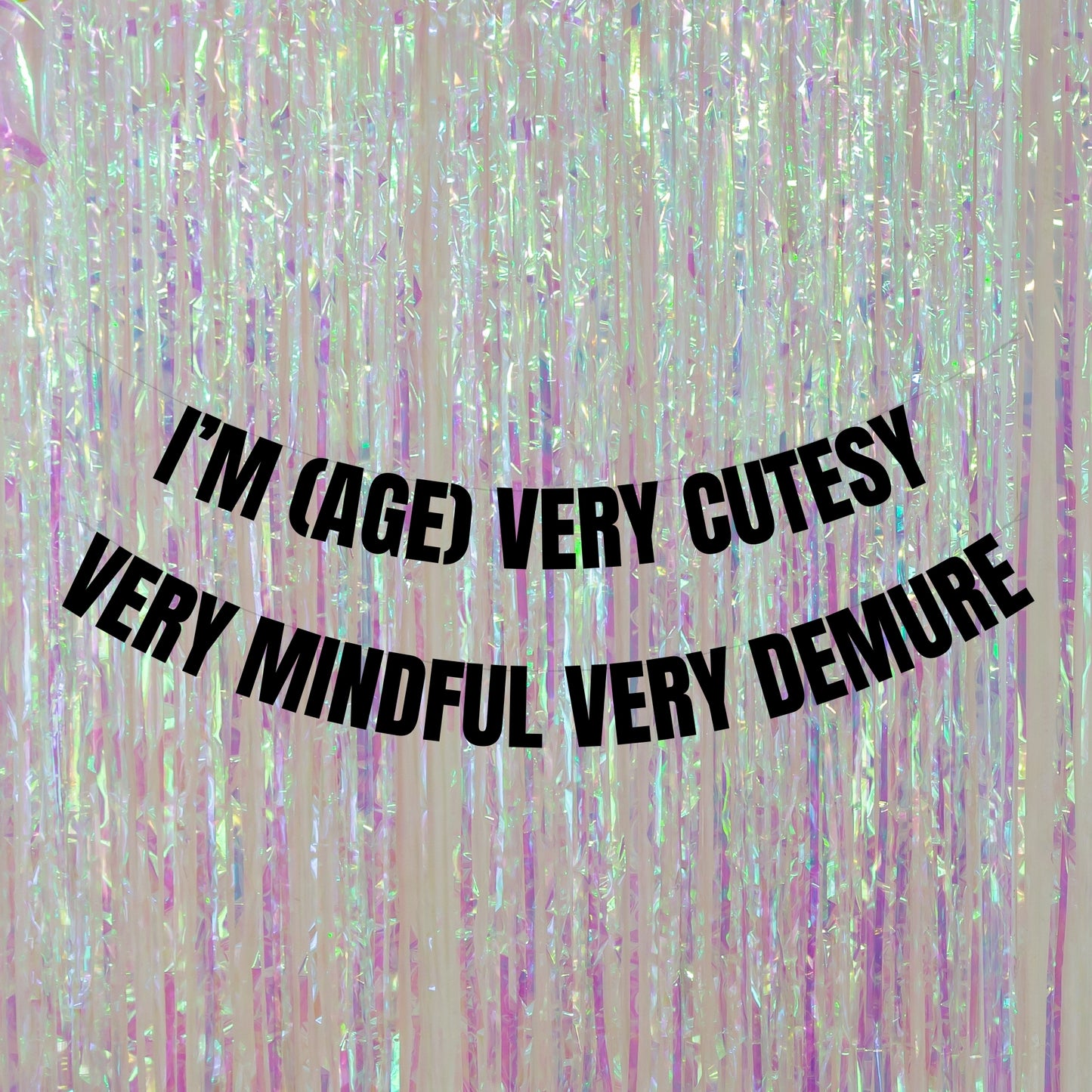 Personalised very cutesy very mindful banner