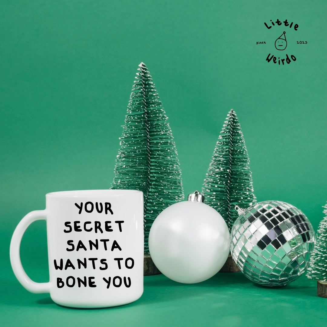 Secret Santa bone you mug