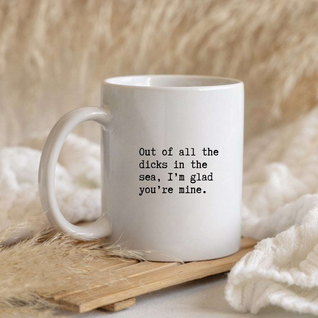 All the dicks in the sea mug