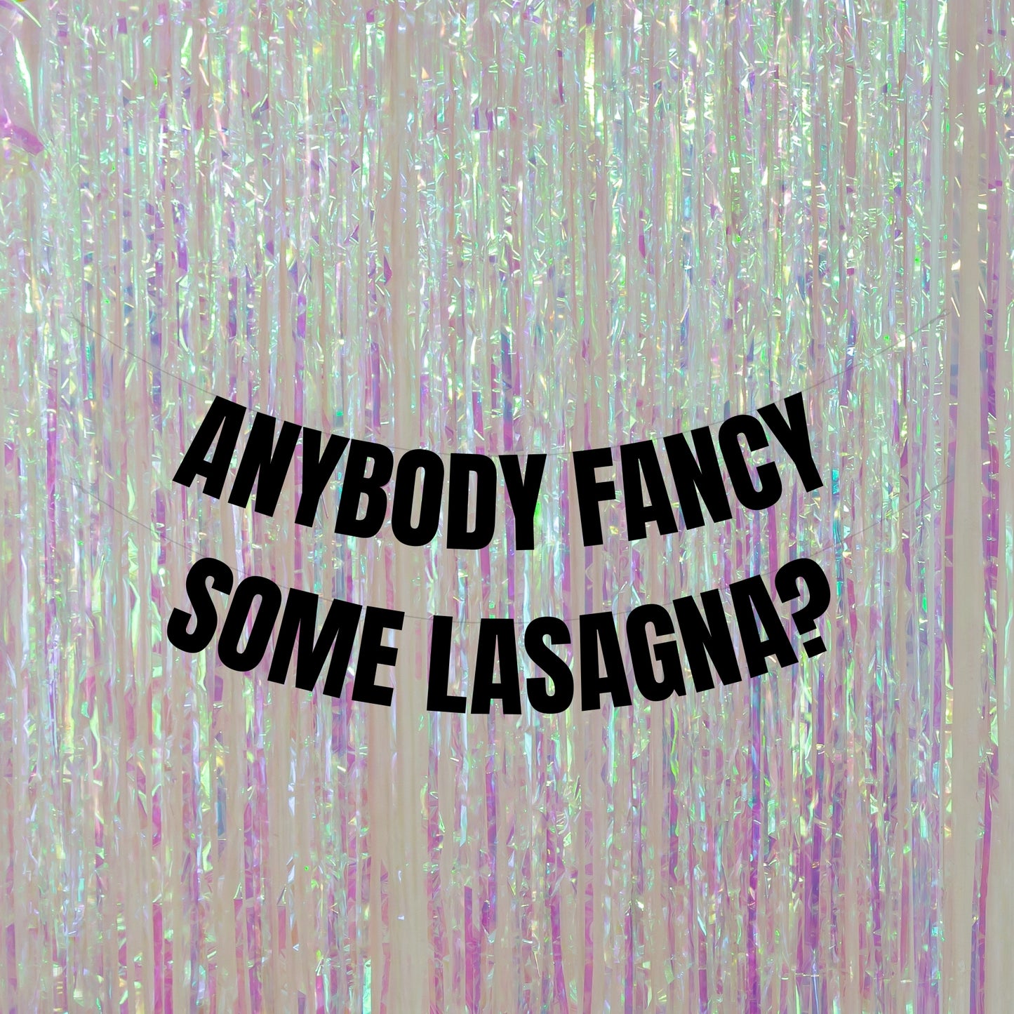 Anybody fancy some lasagna?