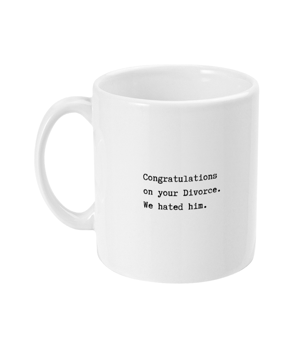 Congratulations on your Divorce mug