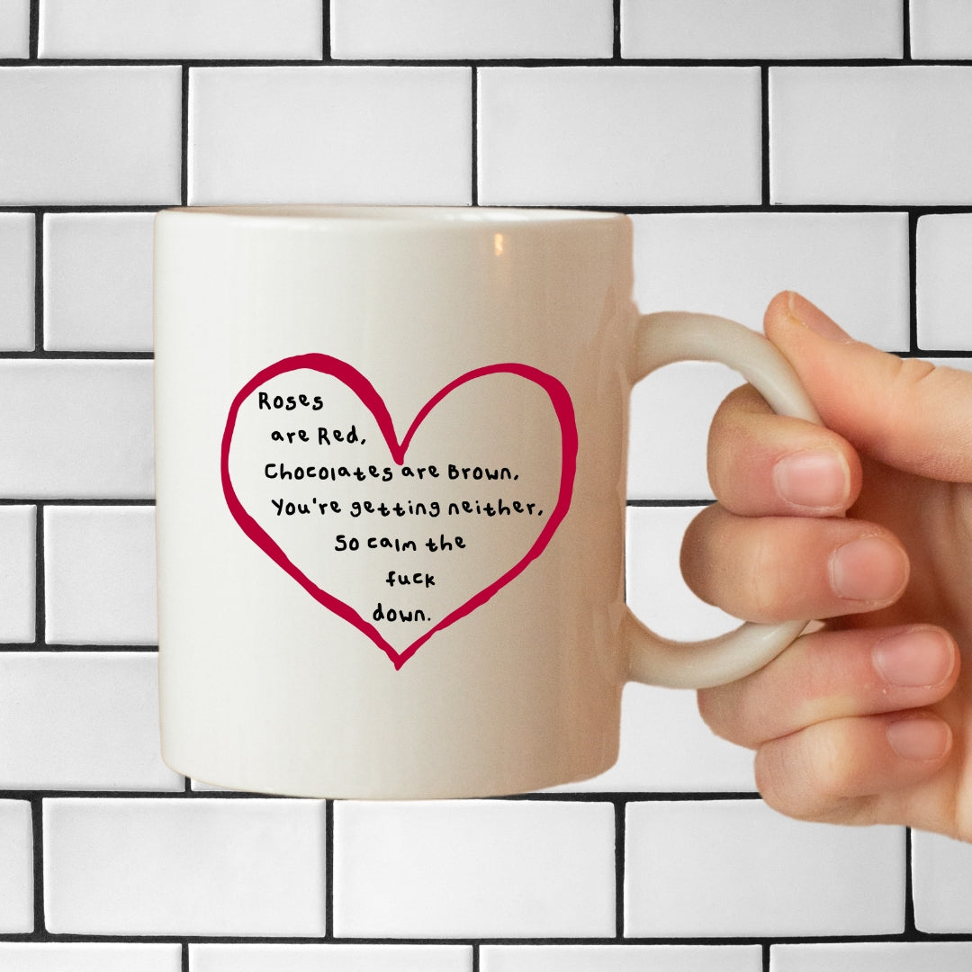 Calm the fuck down mug