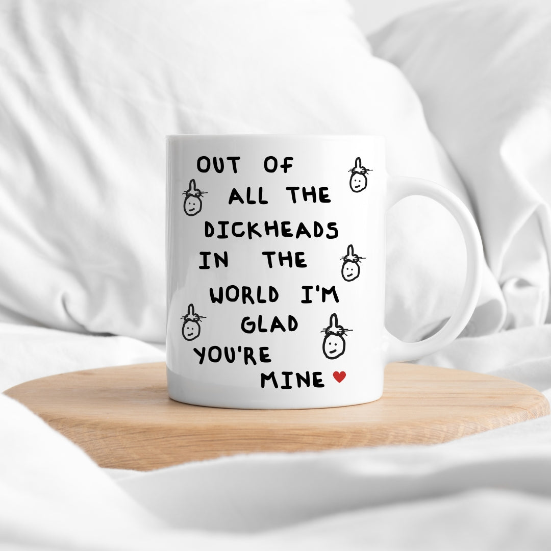 All the dickheads mug