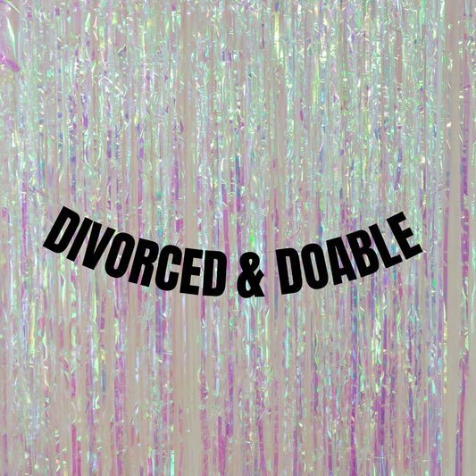 Divorced & doable banner