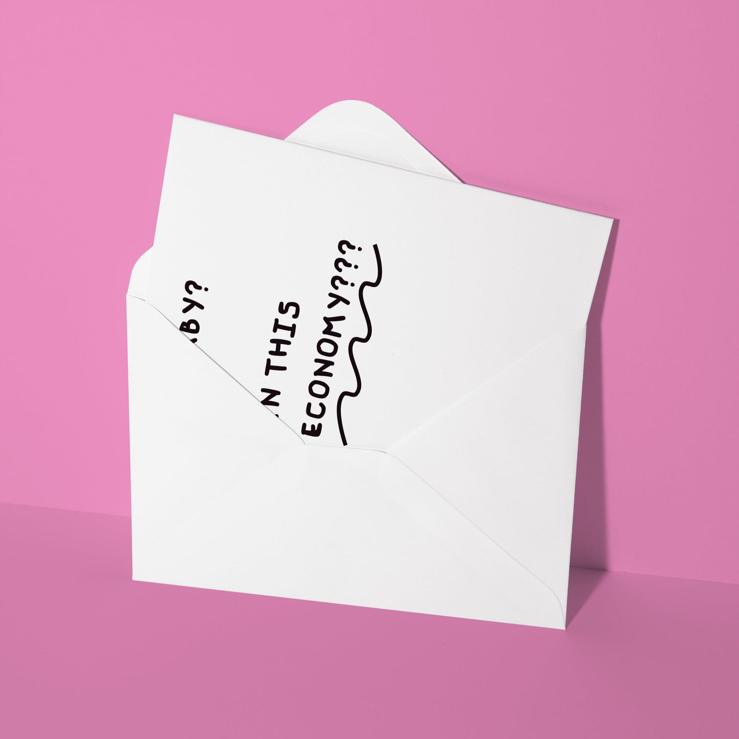 funny baby shower card