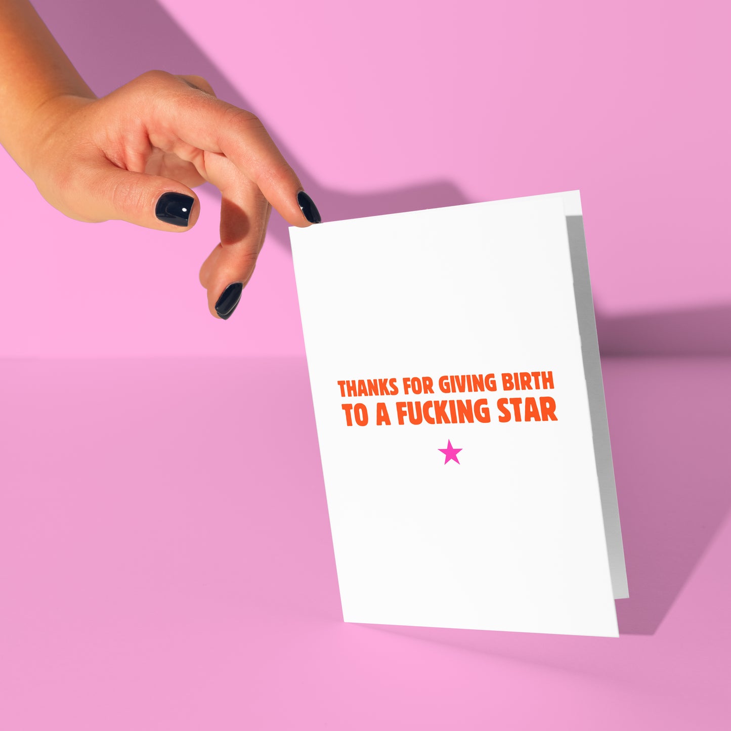 Fucking star card