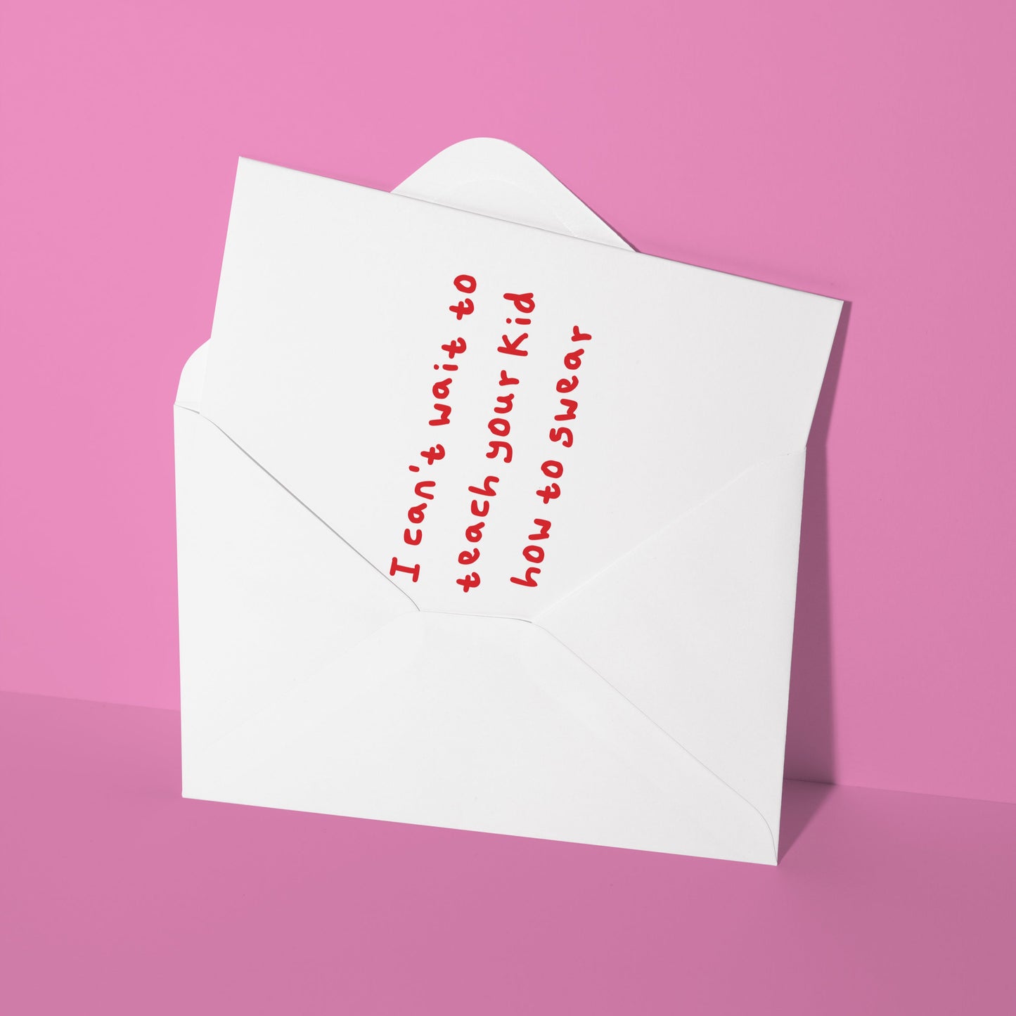 funny baby shower card