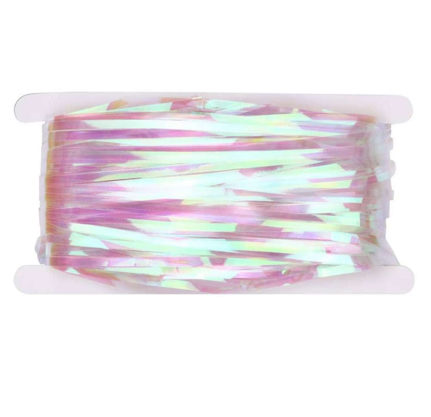 2 pack - Iridescent foil curtain backdrop