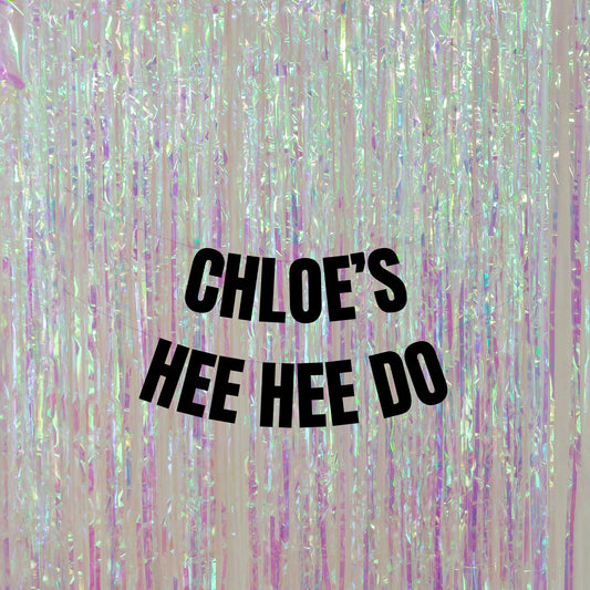 Custom Hee Hee Do