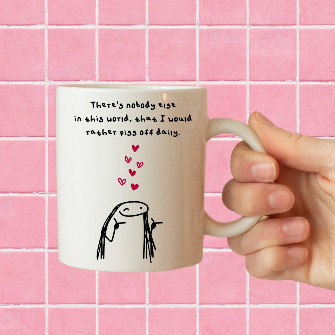 Piss off daily mug