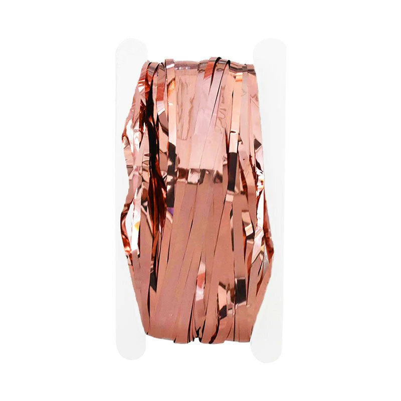 2 pack - Rose Gold foil curtain backdrop