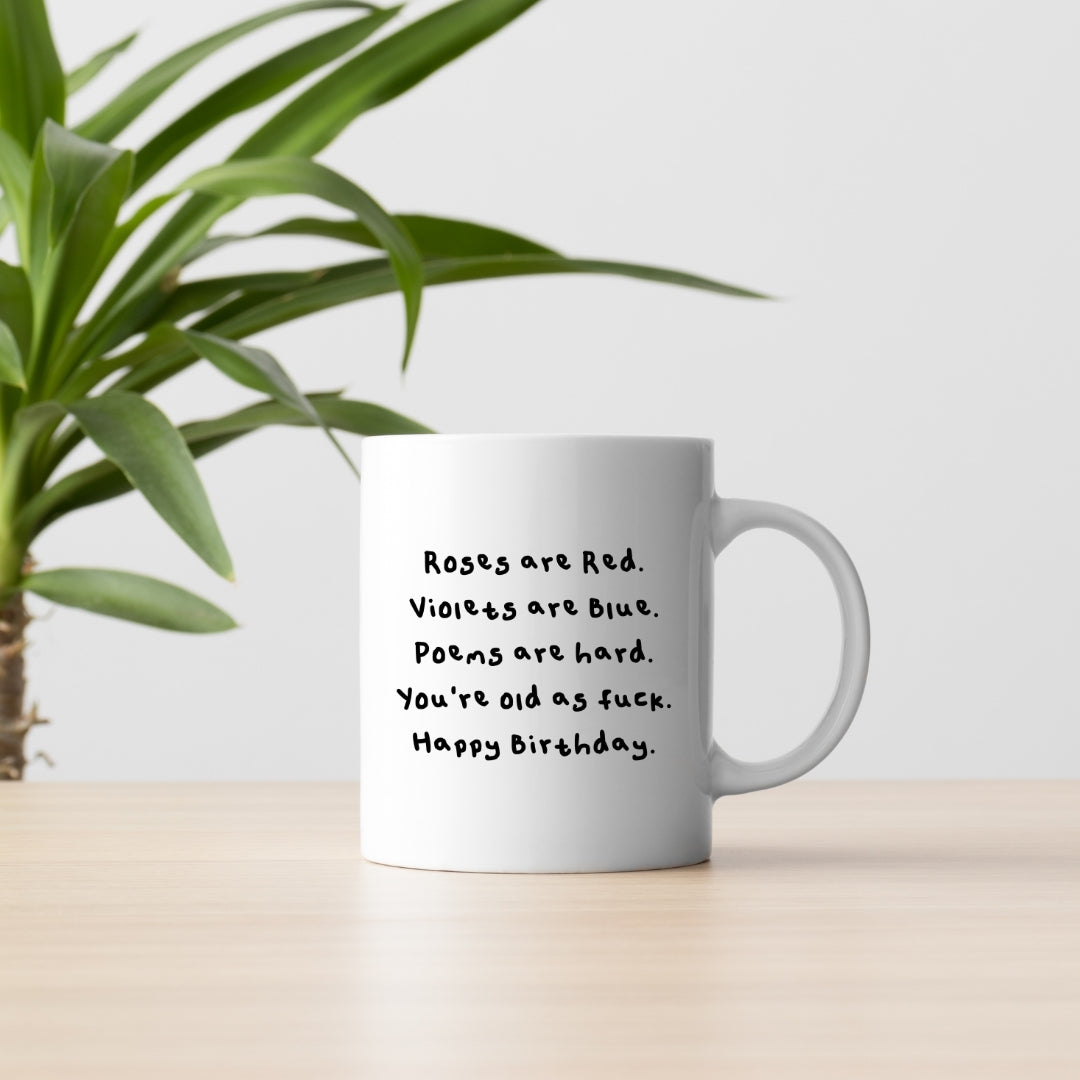 Roses are Red mug