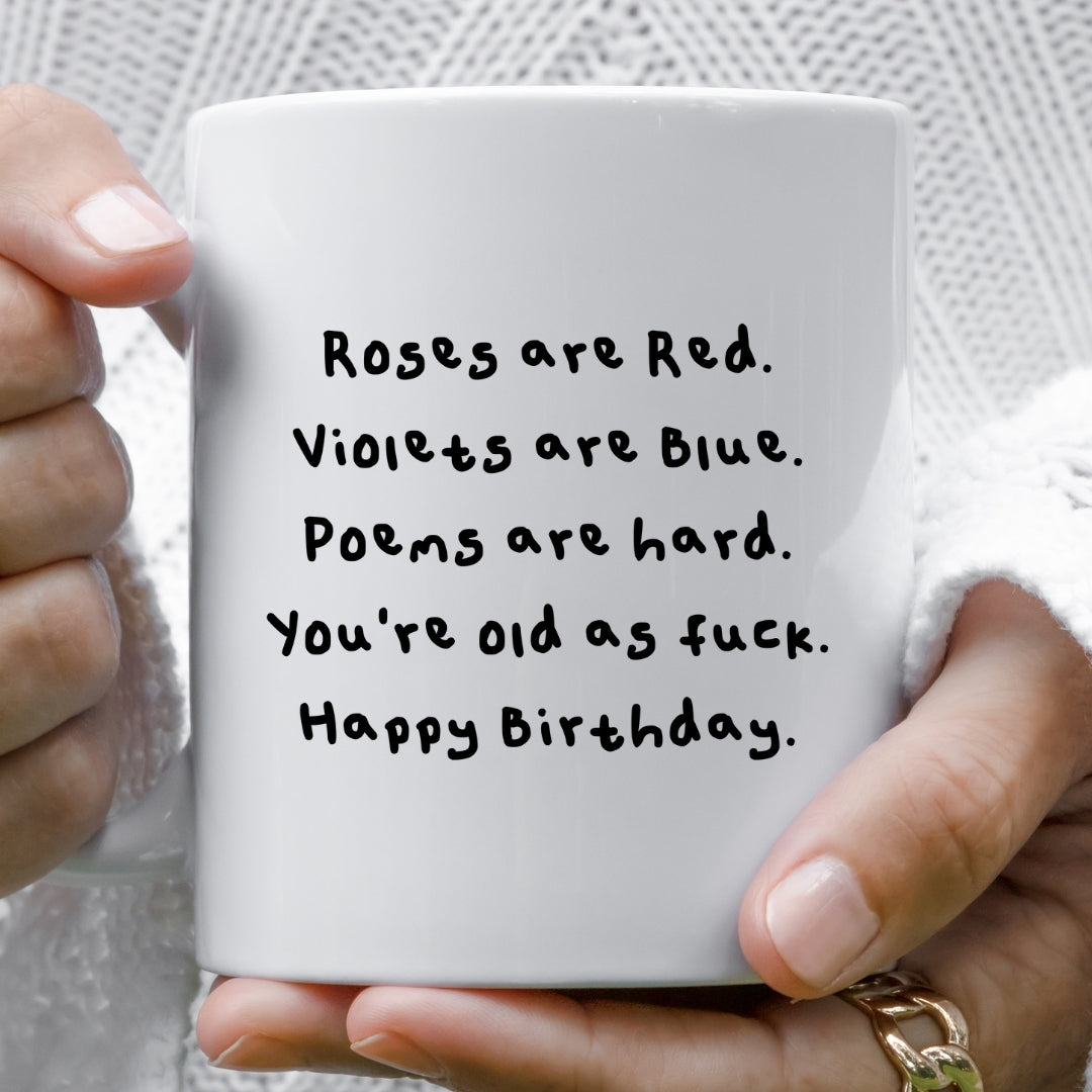 Roses are Red mug