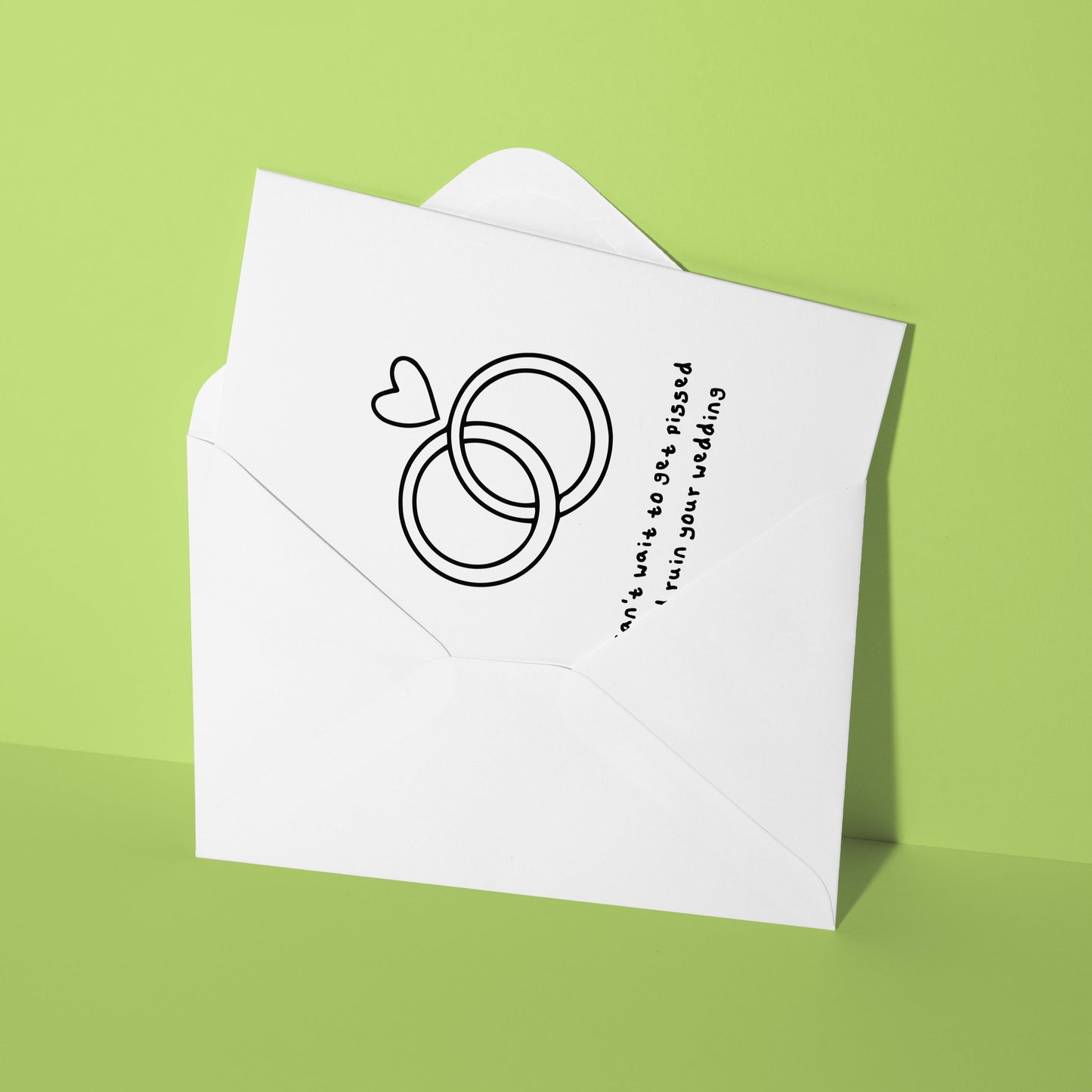 hilarious engagement and wedding day cards