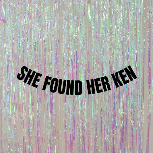 She found her Ken banner