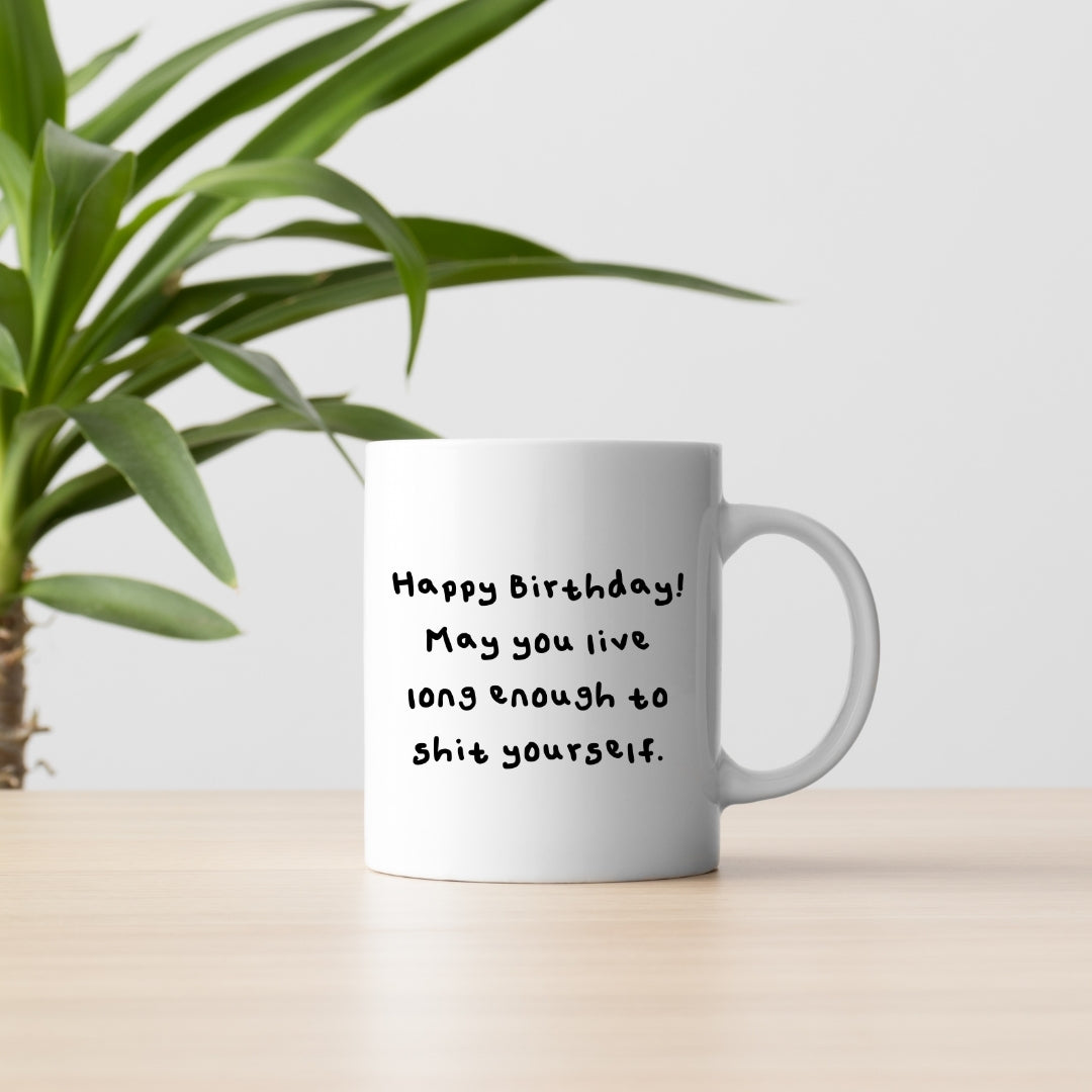 Shit yourself mug